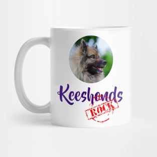 Keeshonds Rock Mug